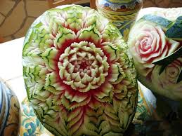 fruit carving