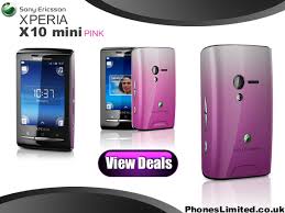 xperia x10 mini pro pink