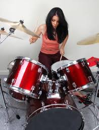 drums girls