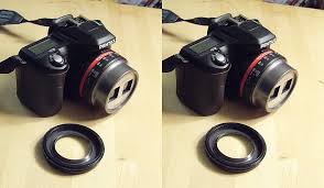 3d lens in a cap