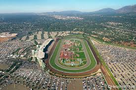 at Santa Anita Racetrack