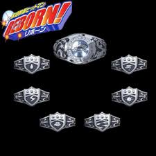 7 vongola rings