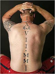 roman gladiator tatoo
