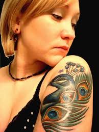 quarter sleeve tattoo designs for women