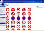 panneau de signalisation routiere