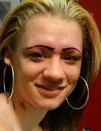 thinning eyebrows