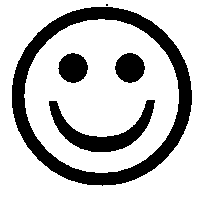 happy face stamp