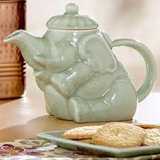 elephant teapots