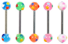 acrylic tongue ring