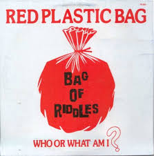 red plastic bag