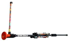blow tube paintball gun