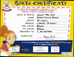 Official Obama Birth
