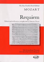 mozart requiem sheet music
