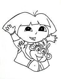 dora coloring pictures