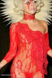 red lace bodysuit