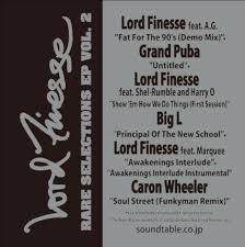 Lord Finesse - Fat For The 90's (feat. A.G.)