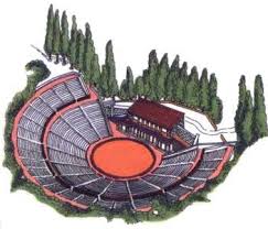 partes del teatro griego