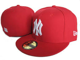 red new york yankees hat