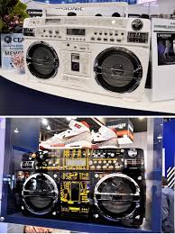 ghetto blaster ipod dock
