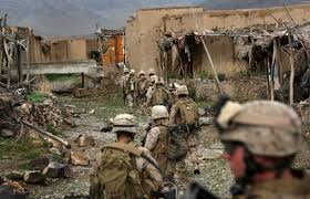 us marines in combat