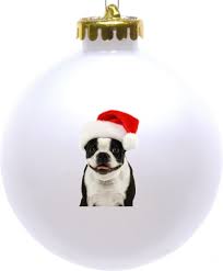 boston terrier ornaments