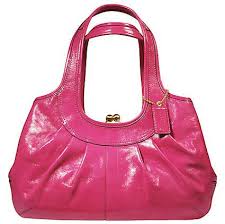 coach purses pink