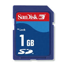 memory card 1 gig