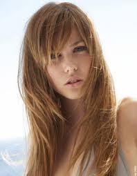 photos de coupe de cheveux long