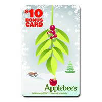 applebees gift certificates