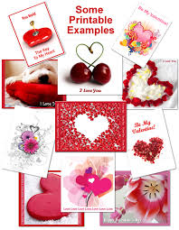 valentines cards printable