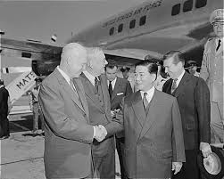 Ngo Dinh Diem Ngo Dinh Diem with U.S. Officials