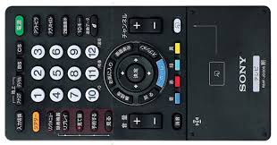 sony tv remote controls