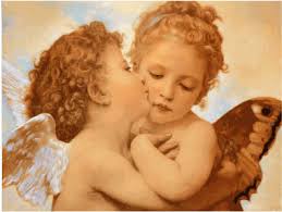 an angel kiss