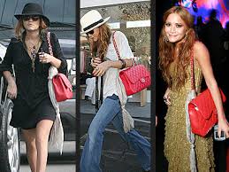 red handbags
