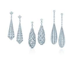 tiffany diamond earrings