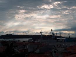 clouded sky
