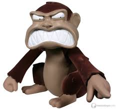 evil monkey toy