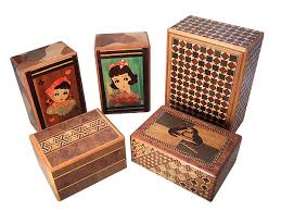 wooden trick boxes