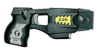 Taser gun fires two probes