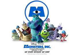 disney pixar monster inc