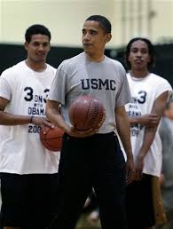 barack obama basketball