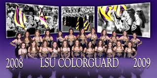 2008-2009 LSU Colorguard