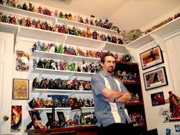 action figure collector