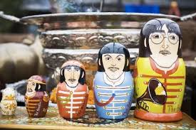 beatles nesting dolls
