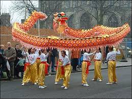 chinese new years dragon