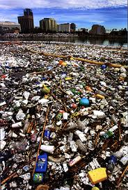 floating island of trash