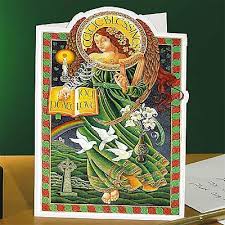 angel christmas card