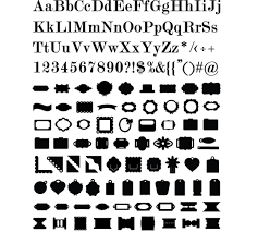 cool letter fonts