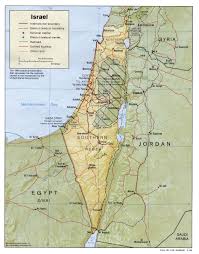Israel (Shaded Relief)