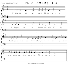 spanish sheet music